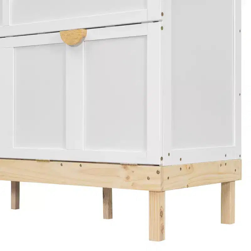 Lit escamotable Queen Size, Lit mural gain de place avec construction durable