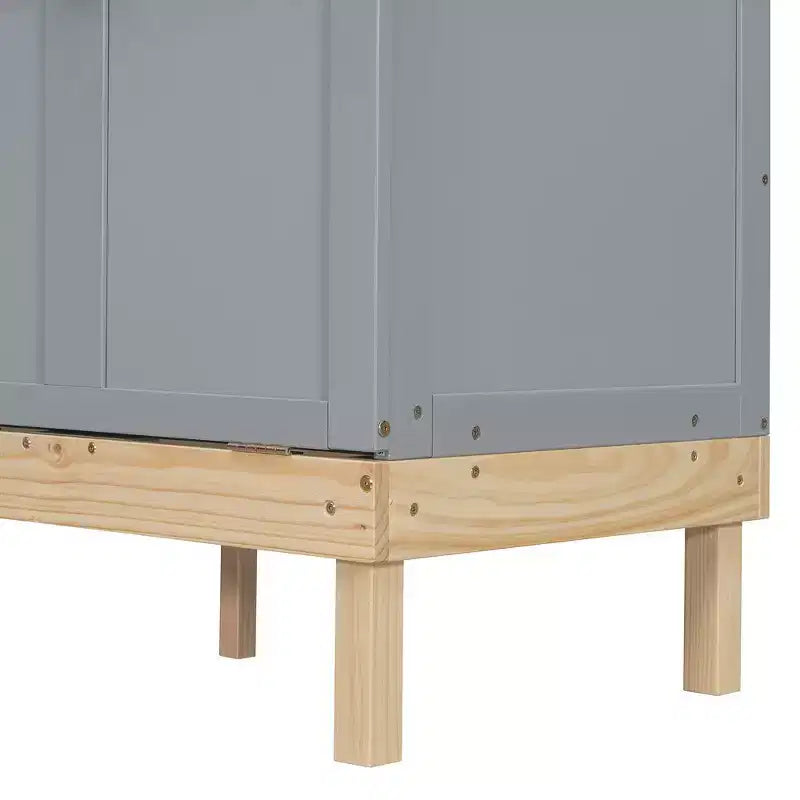 Lit escamotable Queen Size, Lit mural gain de place avec construction durable