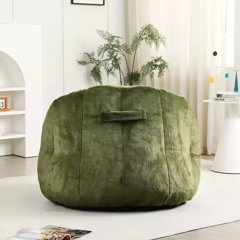 Fauteuil poire avec accoudoirs et mousse haute densité – Adultes