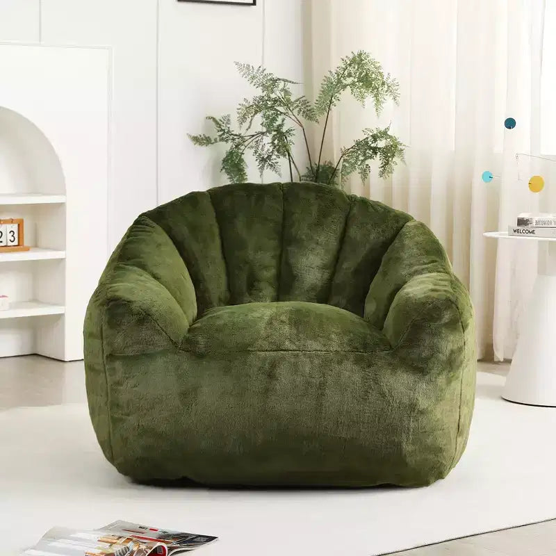 Fauteuil poire avec accoudoirs et mousse haute densité – Adultes
