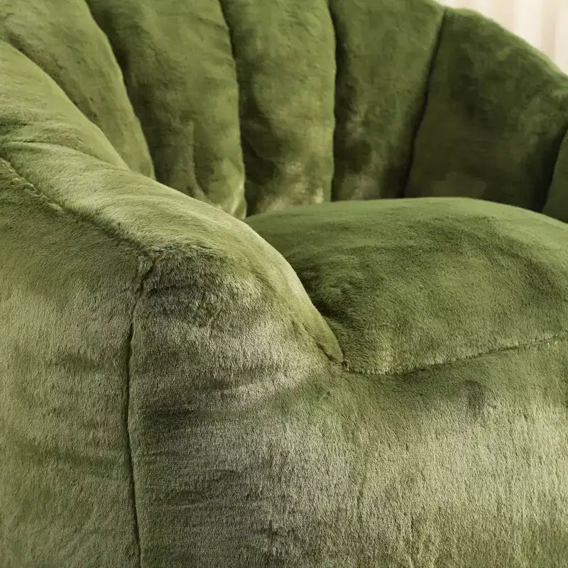 Fauteuil poire avec accoudoirs et mousse haute densité – Adultes