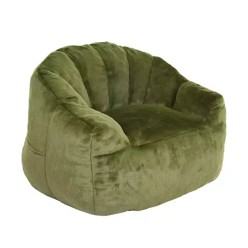 Fauteuil poire avec accoudoirs et mousse haute densité – Adultes