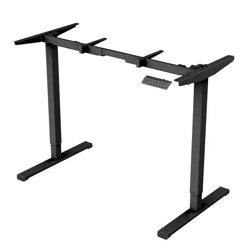 Bureau debout électrique monobloc réglable en hauteur, poste de travail informatique pour bureau à domicile, bureau assis-debout