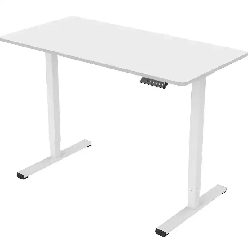 Bureau debout électrique monobloc réglable en hauteur, poste de travail informatique pour bureau à domicile, bureau assis-debout