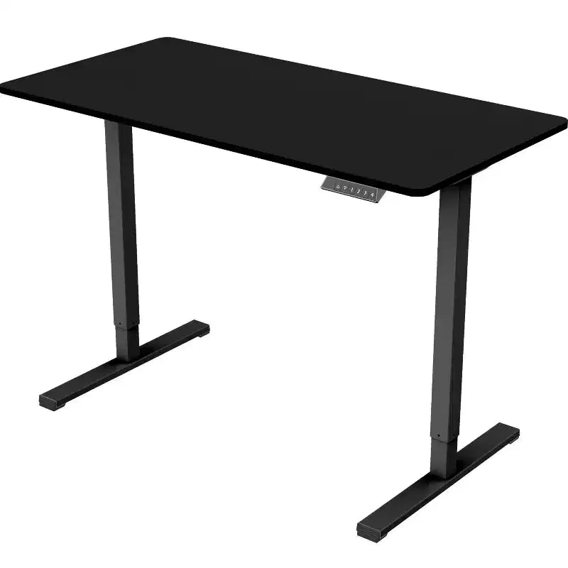 Bureau debout électrique monobloc réglable en hauteur, poste de travail informatique pour bureau à domicile, bureau assis-debout