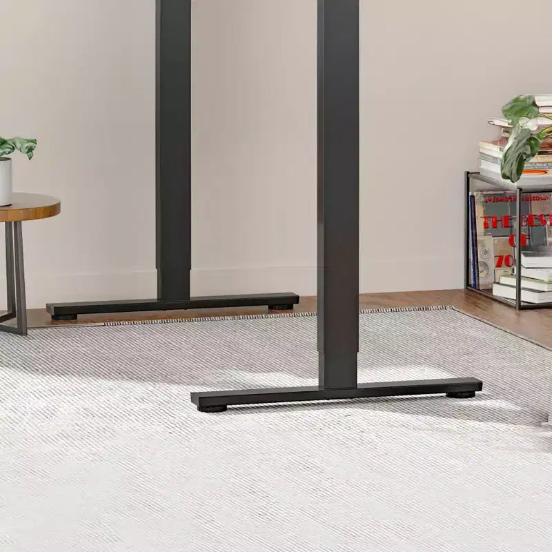Bureau debout électrique monobloc réglable en hauteur, poste de travail informatique pour bureau à domicile, bureau assis-debout