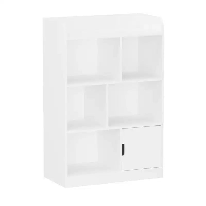 Étagère à livres pour enfants avec 6 compartiments, organiseur de cubes autoportant pour chambre à coucher